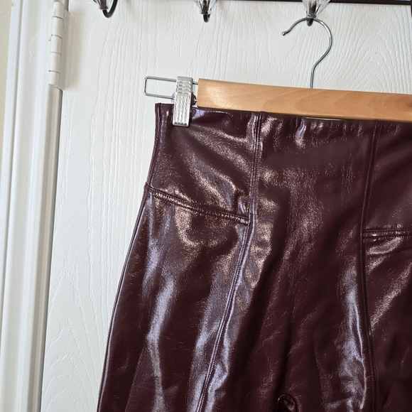 Spanx Faux Patent Leather Leggings - Picture 7 of 11